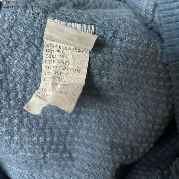 Cut Loose Blue Mini Corduroy Skirt - Picture 4 of 4